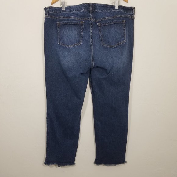 Torrid Boyfriend Raw Hem Stretch Jeans Size 22 - Picture 4 of 7